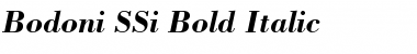 Download Bodoni SSi Font