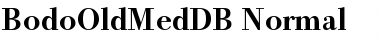 BodoOldMedDB Normal Font