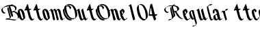 BottomOutOne104 Regular BottomOutOne104 Regular