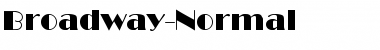 Download Broadway-Normal Font Download Broadway-Normal Font