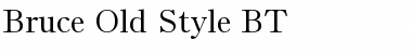 BruceOldStyle BT Font