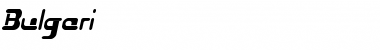 Download Bulgari Font Download Bulgari Font