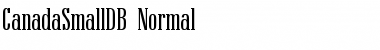 CanadaSmallDB Font