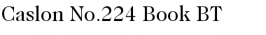 Download Caslon224 Bk BT Font