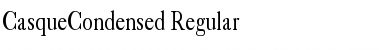 CasqueCondensed Font