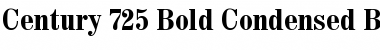Century725 BdCn BT Bold Font