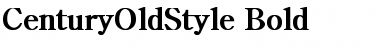 CenturyOldStyle Bold Font