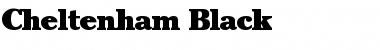 Cheltenham-Black Regular Font