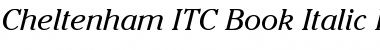 ChelthmITC Bk BT&nbsp;Book Italic