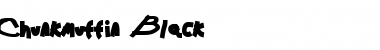 Chunkmuffin Black Font