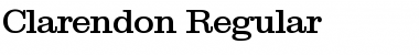 Clarendon Regular Font
