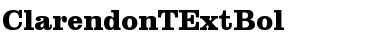 Download ClarendonTExtBol Font