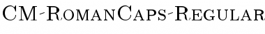 Download CM_RomanCaps Font Download CM_RomanCaps Font