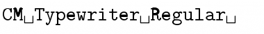 CM_Typewriter Regular Font