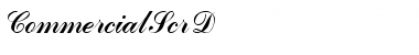 Download CommercialScrD Font Download CommercialScrD Font