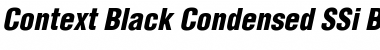Context Black Condensed SSi Font