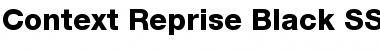 Context Reprise Black SSi Extra Bold Context Reprise Black SSi Extra Bold