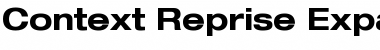 Context Reprise Expanded SSi Font