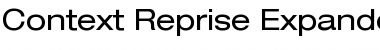 Context Reprise Expanded SSi Font