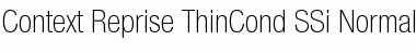 Context Reprise ThinCond SSi Font