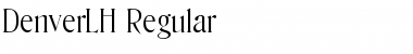 DenverLH Regular Font