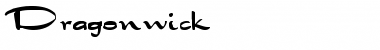 Dragonwick Regular Font
