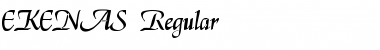 EKENAS Regular Font