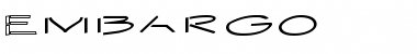 Embargo Regular Font