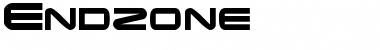 Endzone Regular Font