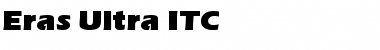 Download Eras Ultra ITC Font