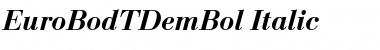 EuroBodTDemBol Italic