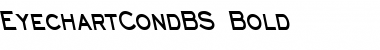 EyechartCondBS Bold Font