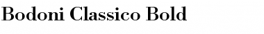 Download Bodoni Classico Font