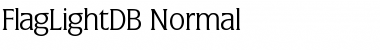 FlagLightDB Normal Font