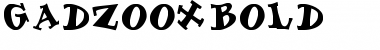 Gadzoox Font