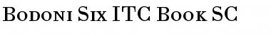 Bodoni Six ITC Book Font