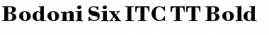 Download Bodoni Six ITC TT Font
