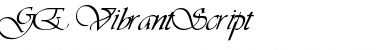 GE VibrantScript Regular Font