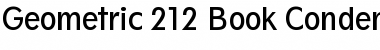 Download Geometr212 BkCn BT Font