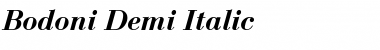 Bodoni-Demi Font