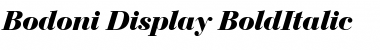 Bodoni-Display Font