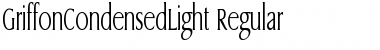 GriffonCondensedLight Regular