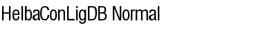 HelbaConLigDB Normal Font