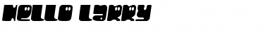 Hello Larry Regular Font