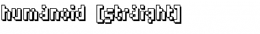 Humanoid [straight] Font