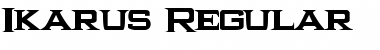 Ikarus Regular Font