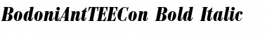 BodoniAntTEECon Font