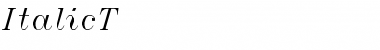 Download ItalicT Font Download ItalicT Font