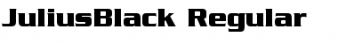 Download JuliusBlack Font