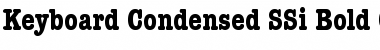 Keyboard Condensed SSi Bold Condensed